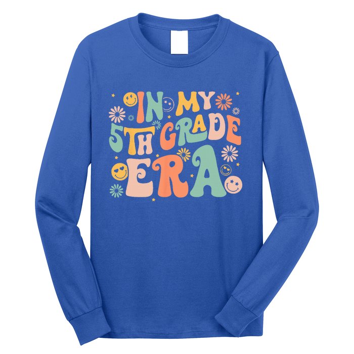 In My 5th Grade Era First Day Of Fifth Grade Back To School Long Sleeve Shirt