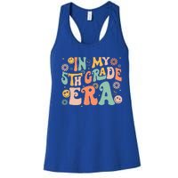 In My 5th Grade Era First Day Of Fifth Grade Back To School Women's Racerback Tank