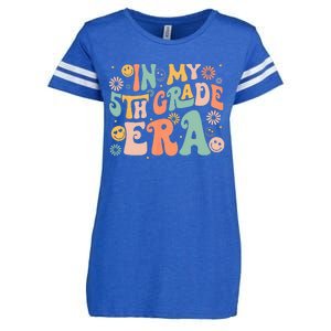 In My 5th Grade Era First Day Of Fifth Grade Back To School Enza Ladies Jersey Football T-Shirt