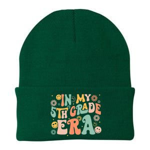 In My 5th Grade Era First Day Of Fifth Grade Back To School Knit Cap Winter Beanie