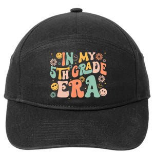 In My 5th Grade Era First Day Of Fifth Grade Back To School 7-Panel Snapback Hat