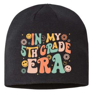 In My 5th Grade Era First Day Of Fifth Grade Back To School Sustainable Beanie