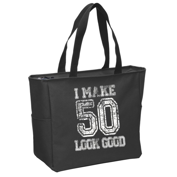 I Make 50 Look Good  50th Birthday Gift For M.e.n.s WoM.e.n.s Zip Tote Bag