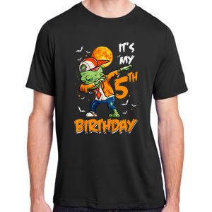 Its My 5th Birthday Dabbing Zombie Halloween Costume Adult ChromaSoft Performance T-Shirt