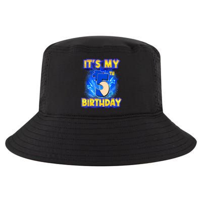 It's My 5th Birthday Hedgehog Birthday Boy 5 Years Old Kids Cool Comfort Performance Bucket Hat