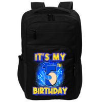 It's My 5th Birthday Hedgehog Birthday Boy 5 Years Old Kids Impact Tech Backpack