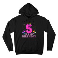 It's My 5th Birthday Sweet donut Happy 5 Year Old Hoodie