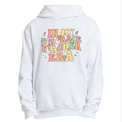 In My 5th Grade Teacher Era Back To School Retro Teacher Urban Pullover Hoodie