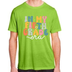 In My 5th Grade Era Groovy Fifth Grade Teacher Retro Adult ChromaSoft Performance T-Shirt