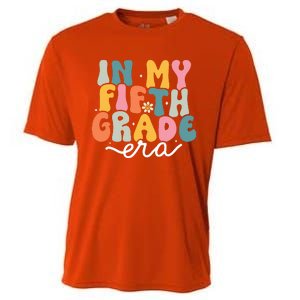 In My 5th Grade Era Groovy Fifth Grade Teacher Retro Cooling Performance Crew T-Shirt