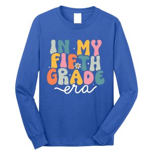 In My 5th Grade Era Groovy Fifth Grade Teacher Retro Long Sleeve Shirt