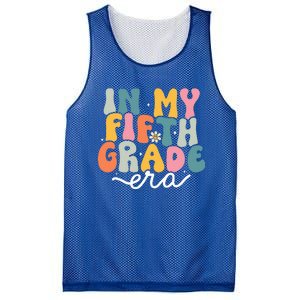 In My 5th Grade Era Groovy Fifth Grade Teacher Retro Mesh Reversible Basketball Jersey Tank