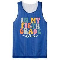 In My 5th Grade Era Groovy Fifth Grade Teacher Retro Mesh Reversible Basketball Jersey Tank