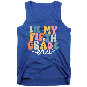 In My 5th Grade Era Groovy Fifth Grade Teacher Retro Tank Top