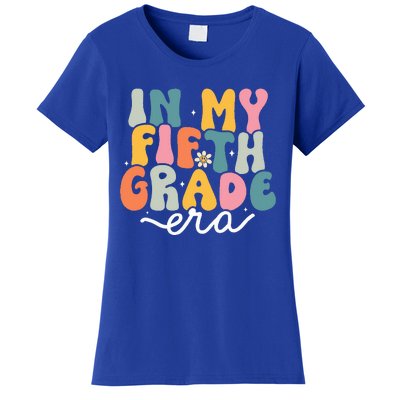 In My 5th Grade Era Groovy Fifth Grade Teacher Retro Women's T-Shirt