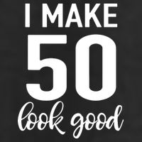 I Make 50 Look Good 50th Birthday Golf Towel