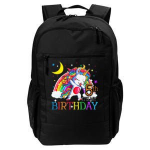 It's My 5th Birthday Unicorn 5 Year Olds Outfit Cute Daily Commute Backpack