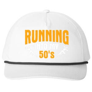 Into My 50s Marathon Track Runner Running Snapback Five-Panel Rope Hat