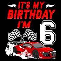 ItS My 6th Birthday Boy Race Car Racing 6 Years Old City Backpack