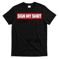 It's My 60th Birthday Party 60 Years Old  Wo Sign My T-Shirt