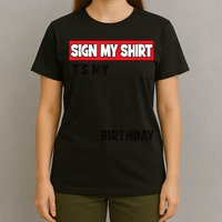 It's My 60th Birthday Party 60 Years Old  Wo Sign My T-Shirt