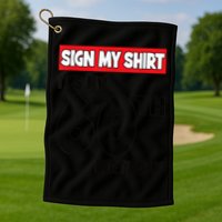 It's My 60th Birthday Party 60 Years Old  Wo Sign My Golf Towel