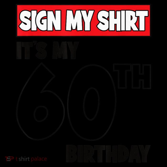 It's My 60th Birthday Party 60 Years Old  Wo Sign My Women's V-Neck T-Shirt