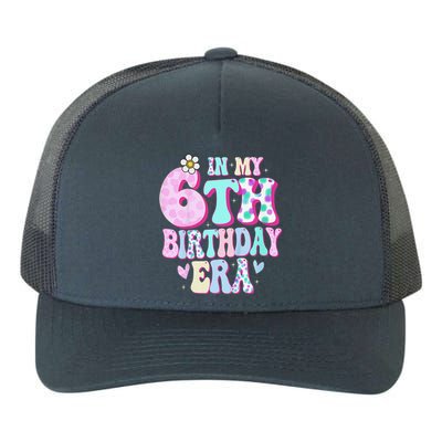 In My 6th Birthday Era Girl Gifts Six Bday 6 Year Old Cute Yupoong Adult 5-Panel Trucker Hat