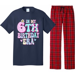 In My 6th Birthday Era Girl Gifts Six Bday 6 Year Old Cute Pajama Set