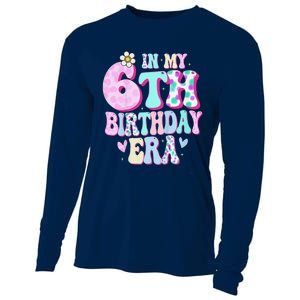 In My 6th Birthday Era Girl Gifts Six Bday 6 Year Old Cute Cooling Performance Long Sleeve Crew