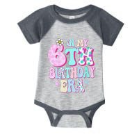 In My 6th Birthday Era Girl Gifts Six Bday 6 Year Old Cute Infant Baby Jersey Bodysuit