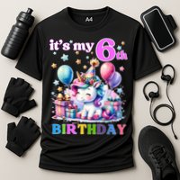 It's My 6th Birthday - 6th Birthday  Cooling Performance Crew T-Shirt