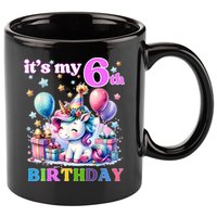 It's My 6th Birthday - 6th Birthday  11oz C Handle Ceramic Mug