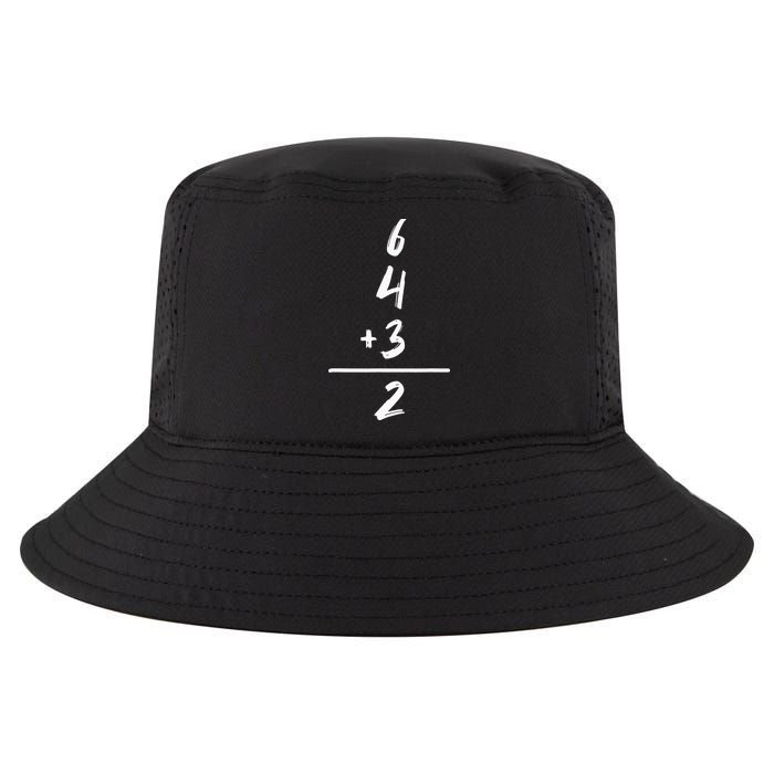 Inspired Math 6 4 3 2 Double Play Softball Baseball Cool Comfort Performance Bucket Hat