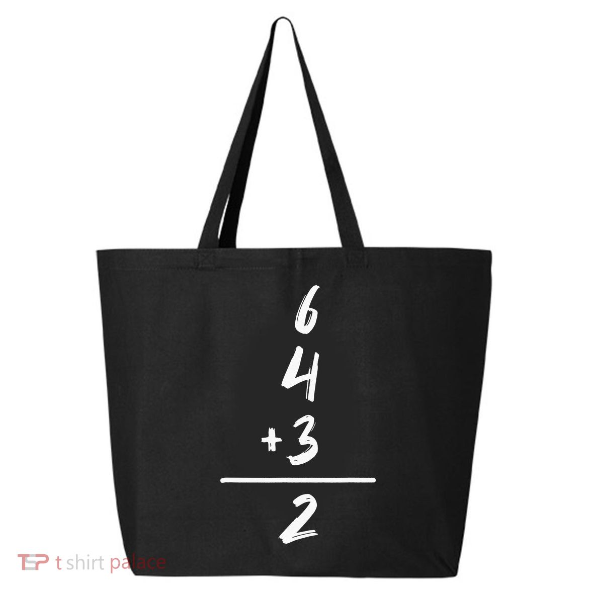 Inspired Math 6 4 3 2 Double Play Softball Baseball 25L Jumbo Tote