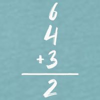 Inspired Math 6 4 3 2 Double Play Softball Baseball Sueded Cloud Jersey T-Shirt