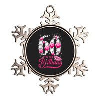 It's My 60th Birthday Cute Gift Queen 60 Years Old Shoes Crown Diamond Gift Metallic Star Ornament