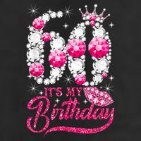 It's My 60th Birthday Cute Gift Queen 60 Years Old Shoes Crown Diamond Gift Hat
