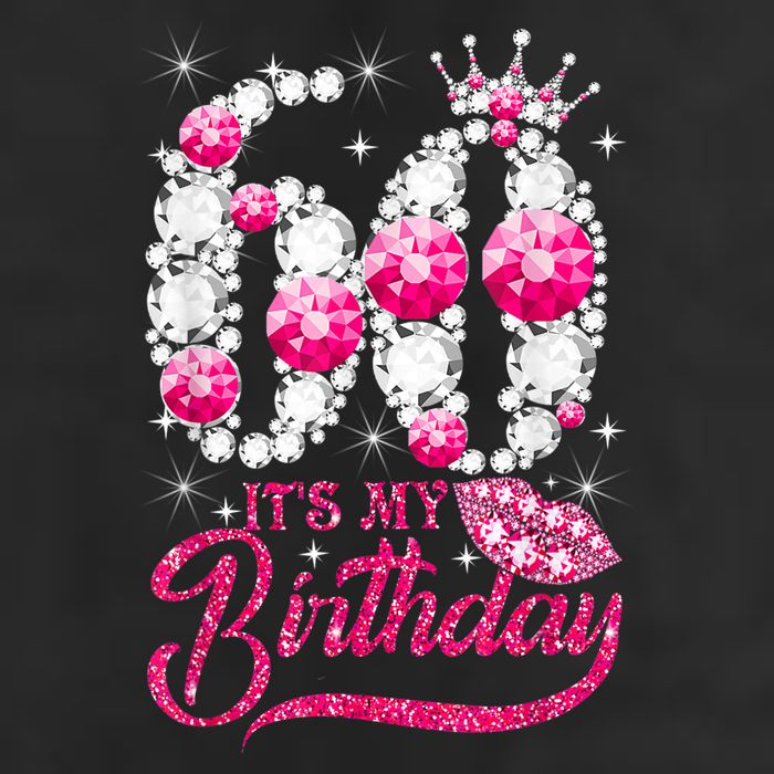It's My 60th Birthday Cute Gift Queen 60 Years Old Shoes Crown Diamond Gift Hat
