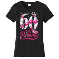 It's My 60th Birthday Cute Gift Queen 60 Years Old Shoes Crown Diamond Gift Women's T-Shirt