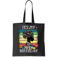 Its My 70 Year Old African American Black Women 70th Tote Bag