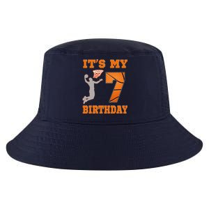 ItS My 7th Birthday Basketball Dunk Boy 7 Years Old Cool Comfort Performance Bucket Hat