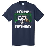 ItS My 7th Birthday Boy Soccer Football 7 Years Old Tall T-Shirt