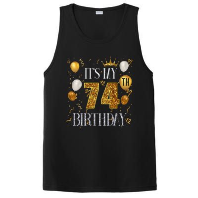 Its My 74th Birthday Happy 1949 Birthday For Women PosiCharge Competitor Tank