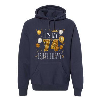 Its My 74th Birthday Happy 1949 Birthday For Women Premium Hoodie