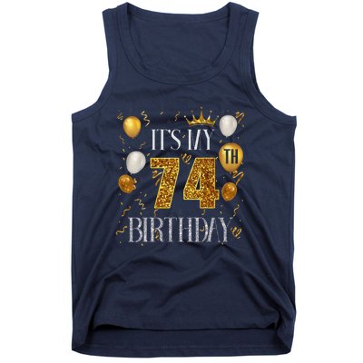 Its My 74th Birthday Happy 1949 Birthday For Women Tank Top