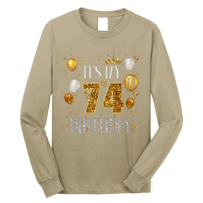 Its My 74th Birthday Happy 1949 Birthday For Women Long Sleeve Shirt