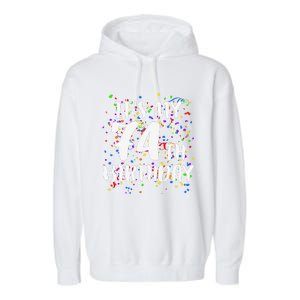 Its My 74th Birthday Happy Birthday Funny Gift Garment-Dyed Fleece Hoodie