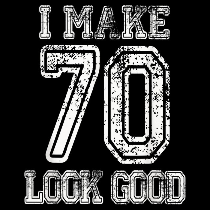 I Make 70 Look Good  70th Birthday Gift For  Wo Button