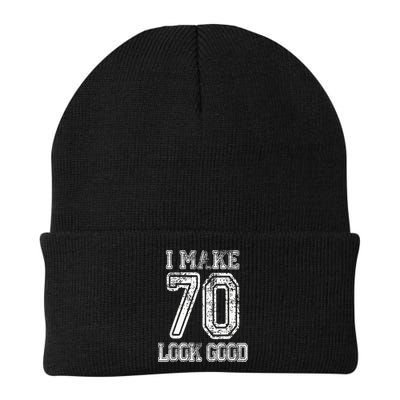 I Make 70 Look Good  70th Birthday Gift For  Wo Beanie